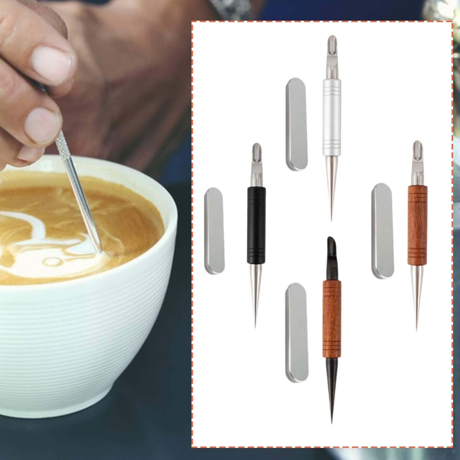 Coffee Equipment Drawing - قلم فن اللاتيه، أداة رسم وتزيين